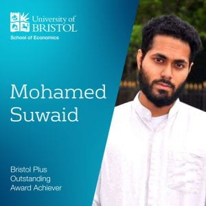 Student Bristol Plus Outstanding Award Achiever