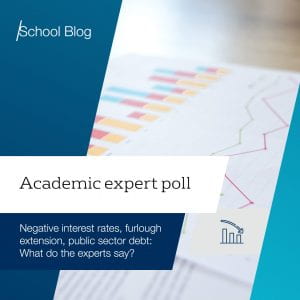 Text: Academic expert poll, negative interest rates, furlough extension, public sector debt: What do the experts say?