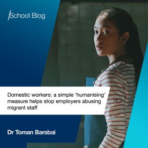 Domestic workers: a simple ‘humanising’ measure 